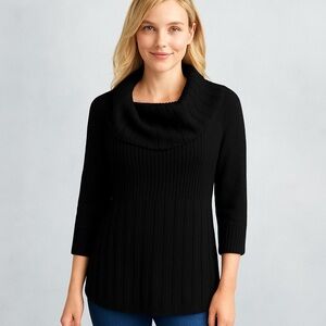 Women’s Kenneth Cole New York 3/4 Sleeve Cowl Neck Sweater